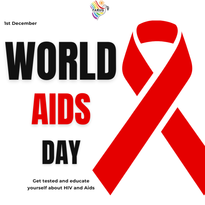 FARUG STATEMENT ON WORLD AIDS DAY 2021