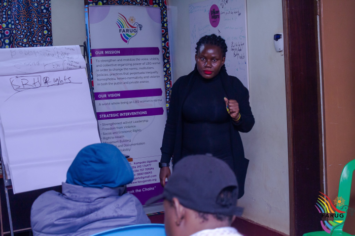 TRAINING OF TRAINERS ON SRHR FOR LBQ WOMXN ADVOCATES